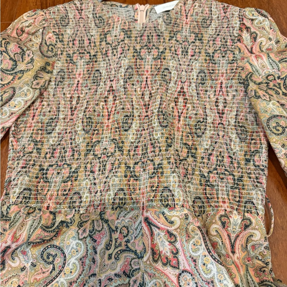 Zimmermann Freja Shirred Maxi Dress - Picture 3 of 7